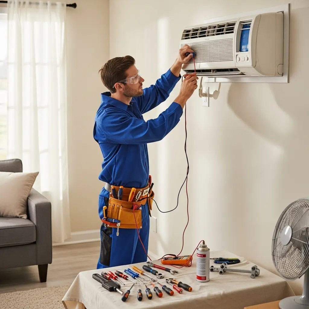 Büyükçekmece İklimsa İklimsa klima gaz dolumu ve bakım – Enerji verimliliği artırıldı. - Teknik servis örneği